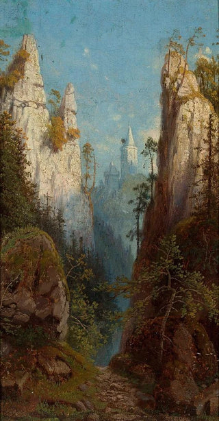 Feliks Brzozowski - Ojcw at the Prdnik river.webp