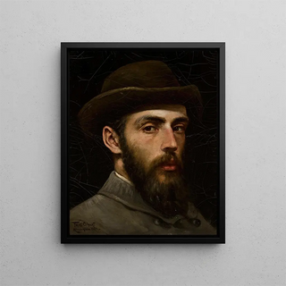 Feliks Cichocki - Selfportrait in a hat.webp