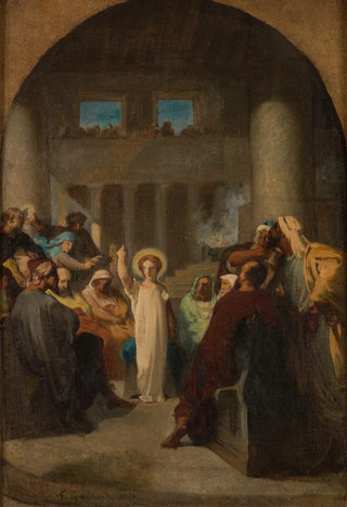 FelixHenri Giacomotti - Jsus chez les docteurs.webp