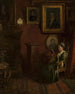 Portrait einer Frau in einem Sessel - Felix Possart — Ansicht des Kunstwerks