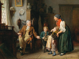 Der Dorfarzt - Felix Schlesinger — Ansicht des Kunstwerks