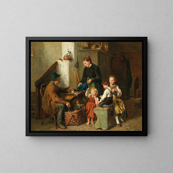 Schätze - Felix Schlesinger — gerahmtes Bild an der Wand