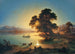 Sonnenuntergang am Chiemsee - Felix von Schiller — Ansicht des Kunstwerks