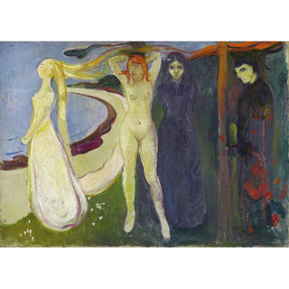 Femme. Sphinx - Edvard Munch | Reproduction Tableau Décoration murale affiche copie