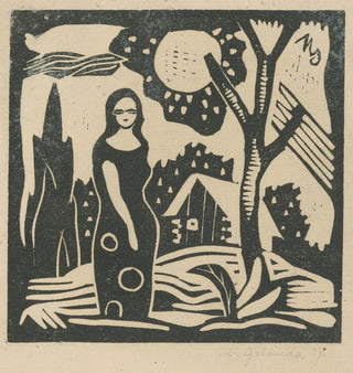Femme à la campagne - Mikul Galanda