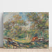 Reproduktion des Gemäldes Frau in einer Landschaft - Pierre-Auguste Renoir