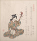 Frau, die Shamisen spielt - Kubo Shunman — Ansicht des Kunstwerks