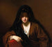 Frau mit Schleier - Jean-Baptiste Santerre — Ansicht des Kunstwerks