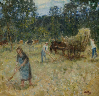 Fenaison - Pierre Eugène Montézin