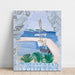 Reproduktion des Gemäldes Fenster offen in Golfe-Juan - Raoul Dufy