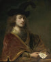 Selbstporträt hinter einem Brüstung - Ferdinand Bol — Ansicht des Kunstwerks