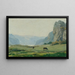 Beraun - Ferdinand Engelmüller — gerahmtes Bild an der Wand