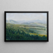 Durchschnittliche Böhmische Berge - Ferdinand Engelmüller — gerahmtes Bild an der Wand