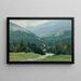 Erzgebirge - Ferdinand Engelmüller — gerahmtes Bild an der Wand