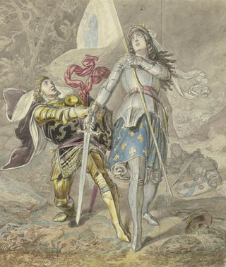 Ferdinand Fellner - The Maid of Orleans and Lionel.webp