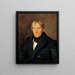 Der Graveur François Haury - Ferdinand Georg Waldmüller — gerahmtes Bild an der Wand