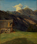 Der alpine Zufluchtsort am Hoisenrad bei Ischl - Ferdinand Georg Waldmüller — Ansicht des Kunstwerks