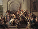 Die Klostersuppe - Ferdinand Georg Waldmüller — Ansicht des Kunstwerks