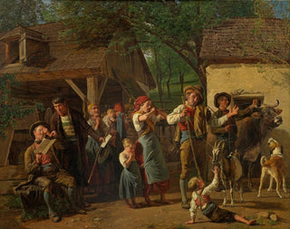 La saisie - Ferdinand Georg Waldmüller — Ansicht des Kunstwerks