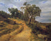 Die Ruine von Liechtenstein bei Mödling - Ferdinand Georg Waldmüller — Ansicht des Kunstwerks