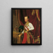L'empereur Ferdinand Ier d'Autriche - Ferdinand Georg Waldmüller — gerahmtes Bild an der Wand
