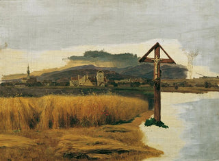 Ferdinand Georg Waldmller - Landschaft von Brunn am Gebirge.webp
