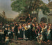 Bauernhochzeit in Niederösterreich - Ferdinand Georg Waldmüller — Ansicht des Kunstwerks
