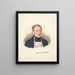 Prinz Rodolphe Joseph de Colloredo-Mansfeld - Ferdinand Georg Waldmüller — gerahmtes Bild an der Wand
