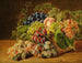 Naturmorte mit Pfirsichen und Trauben - Ferdinand Georg Waldmüller — Ansicht des Kunstwerks