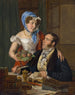 Der Kartograph Professor Josef Jöttner und seine Frau - Ferdinand Georg Waldmüller — Ansicht des Kunstwerks