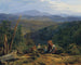 Waldlandschaft mit Schloss Wildegg - Ferdinand Georg Waldmüller — Ansicht des Kunstwerks