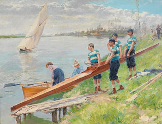 Ferdinand Gueldry - Launching the boat.webp