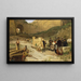 Ausgrabungen in Rom - Ferdinand Heilbuth — gerahmtes Bild an der Wand