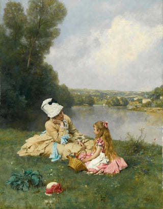 Ferdinand Heilbuth - Summer Days Near Giverny France.webp