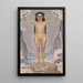 Wahrheit des Tages - Ferdinand Hodler — gerahmtes Bild an der Wand