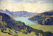 See von Thoune seit Breitlauenen - Ferdinand Hodler — Ansicht des Kunstwerks