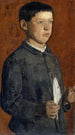Portrait von August Hodler, dem Studenten - Ferdinand Hodler — Ansicht des Kunstwerks