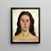 Portrait von Lina Crot - Ferdinand Hodler — gerahmtes Bild an der Wand
