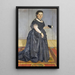 Portrait von Maria Rosa Krebs-Schüpbach - Ferdinand Hodler — gerahmtes Bild an der Wand