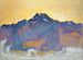 Les Dents du Midi vues depuis Chesires - Ferdinand Hodler — Ansicht des Kunstwerks