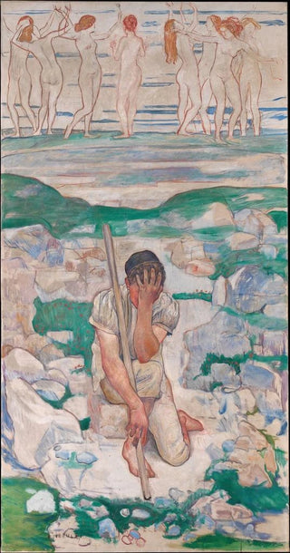 Ferdinand Hodler - The Dream of the Shepherd.webp