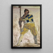 Krieger mit Hellebarde - Ferdinand Hodler — gerahmtes Bild an der Wand