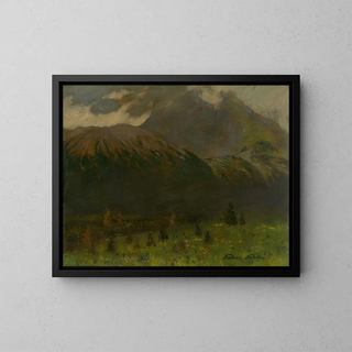 Gerlachov - Ferdinand Katona — gerahmtes Bild an der Wand