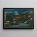 Berglandschaft - Ferdinand Katona — gerahmtes Bild an der Wand