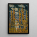 Pappel am Wasserufer - Ferdinand Katona — gerahmtes Bild an der Wand