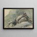 Branche Cassée - Ferdinand Keller — gerahmtes Bild an der Wand