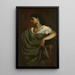 Portrait von Nanna Risi - Ferdinand Keller — gerahmtes Bild an der Wand