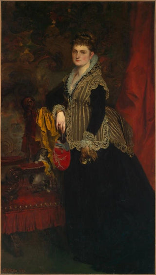 Ferdinand Keller - Portrait of Wilhelmine Keller.webp