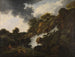 Landschaft mit Wasserfall - Ferdinand Kobell — Ansicht des Kunstwerks