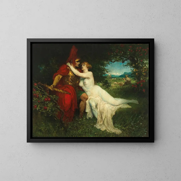 Richard Wagner - Ferdinand Leeke — gerahmtes Bild an der Wand